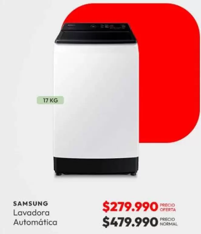 Samsung - Lavadora Automatica