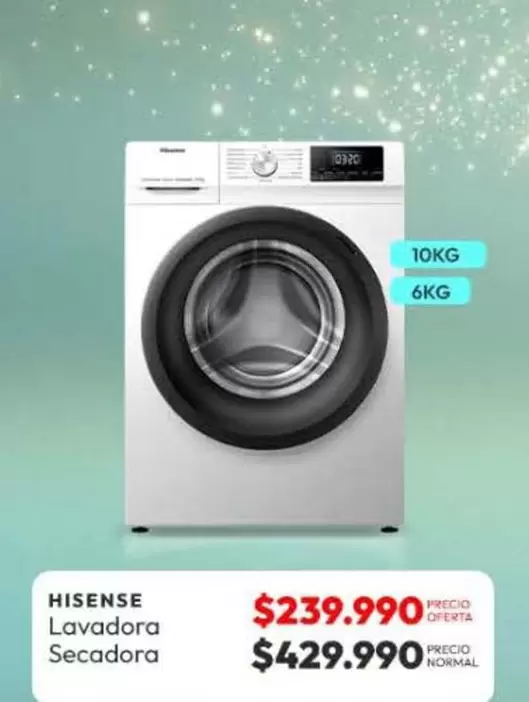 Hisense - Lavadora Secadora