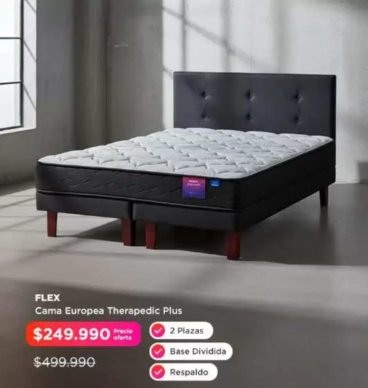 Flex - Cama Europea Therapedic Plus