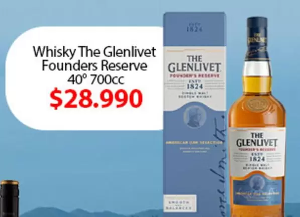 Whisky The Glenlivet Founders Reserve 40° 700cc