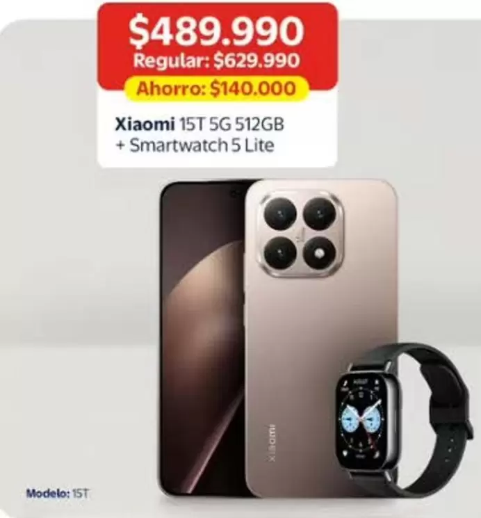 Xiaomi - 15t 5g 512gb