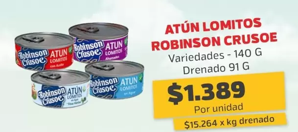 Robinson Crusoe - Atun Lomitos