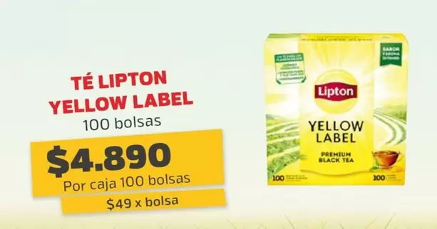 Lipton - Té Yellow Label