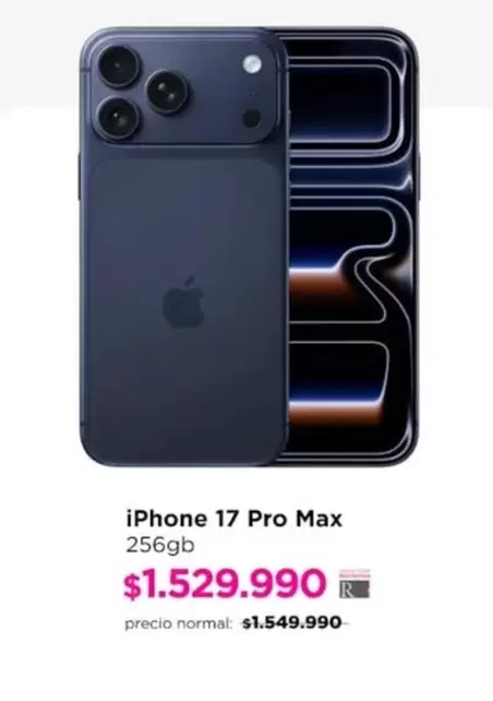 iPhone 17 Pro Max 256GB