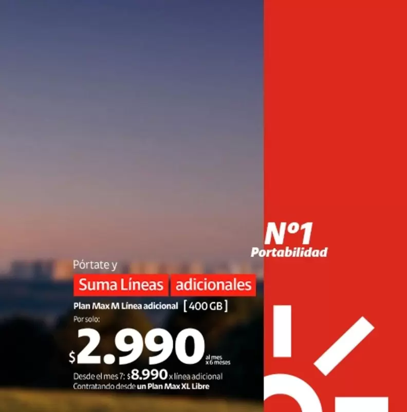 Portable Y Suma Lineas Adicionales