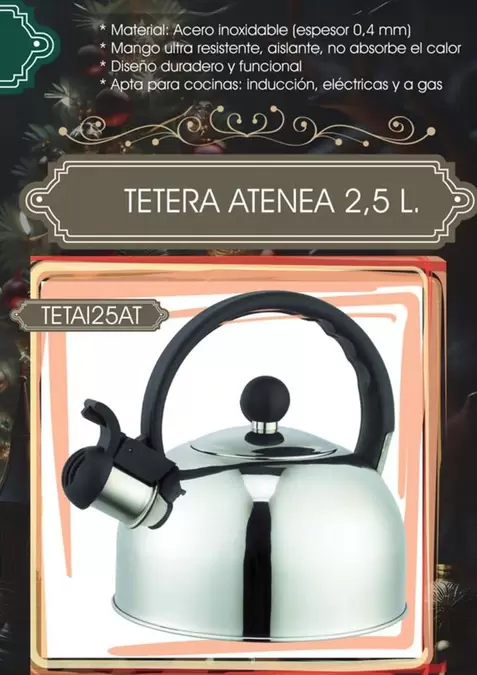 Tetera Atenea