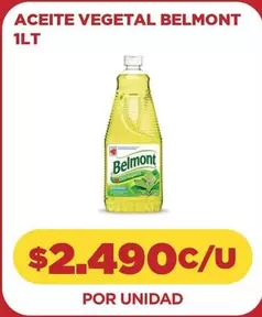 Belmont - Aceite Vegetal