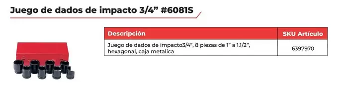 Juego De Dados De Impacto 3/4