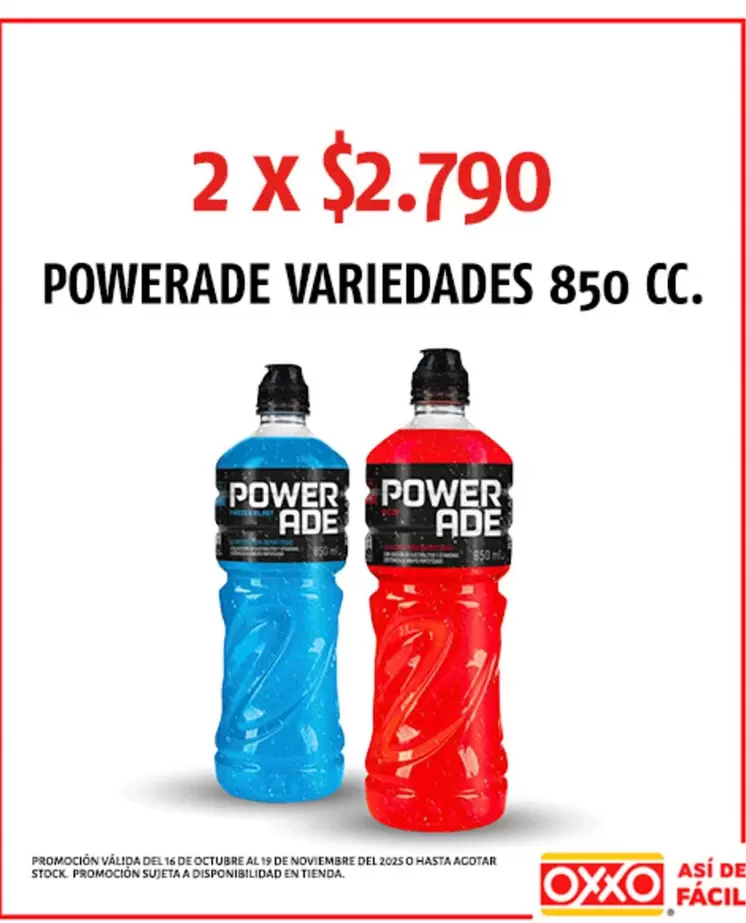 Powerade -  Variedades