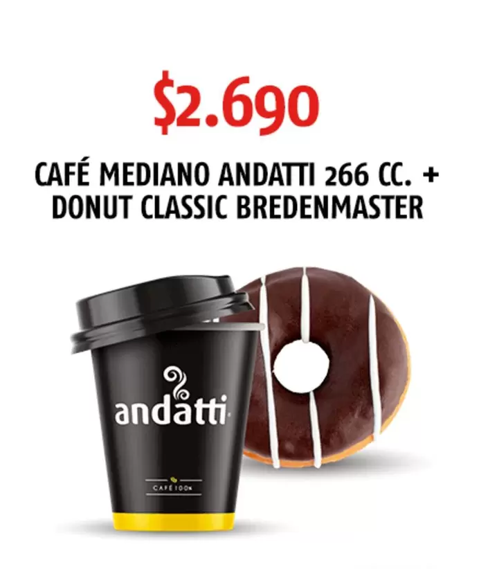 Bredenmaster - Cafe Mediano Andatti
