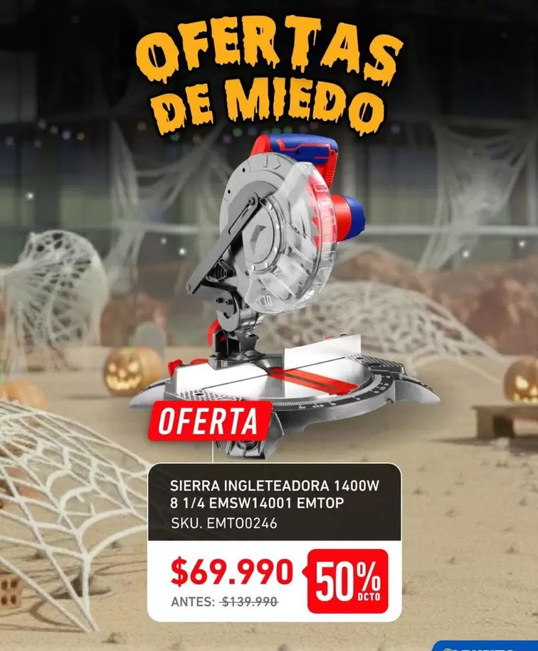 Sierra Ingleteadora 1400w 8 1/4/ Emws1400 Extop