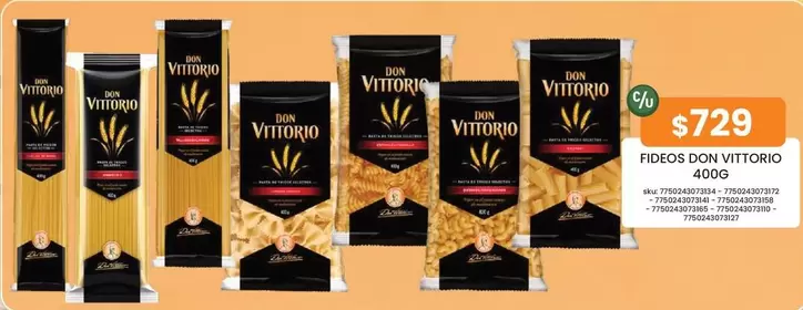 Don Vittorio - Fideos