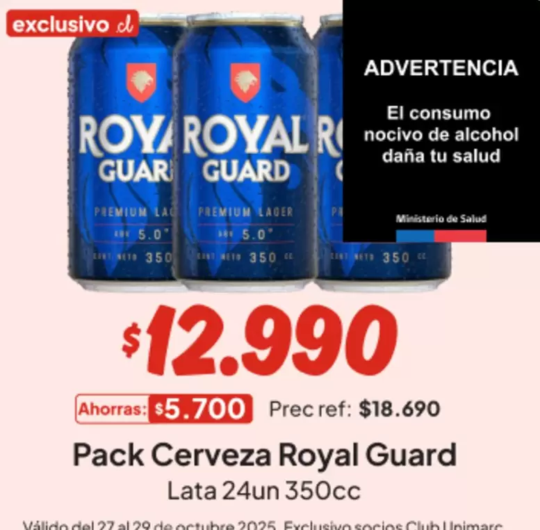 Royal Guard - Pack Cerveza