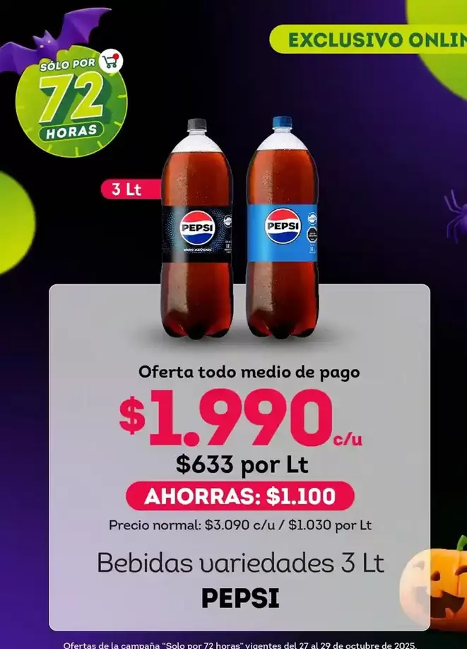 Pepsi - Bebidas uriedades