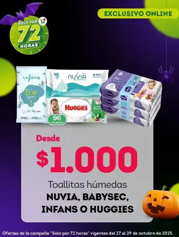 Babysec - Toallitas Húmedas, Infans O Huggies
