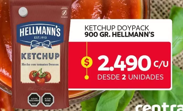 Hellmann's - Ketchup Doypack