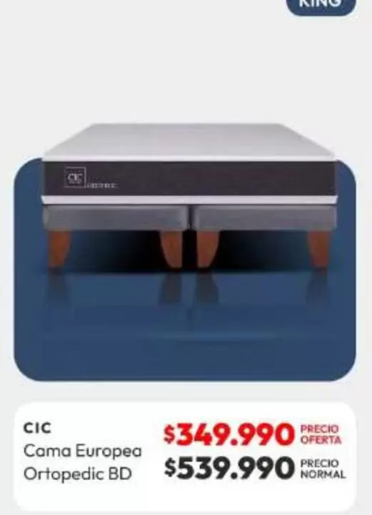 Cic - cama europea Ortopedic bd