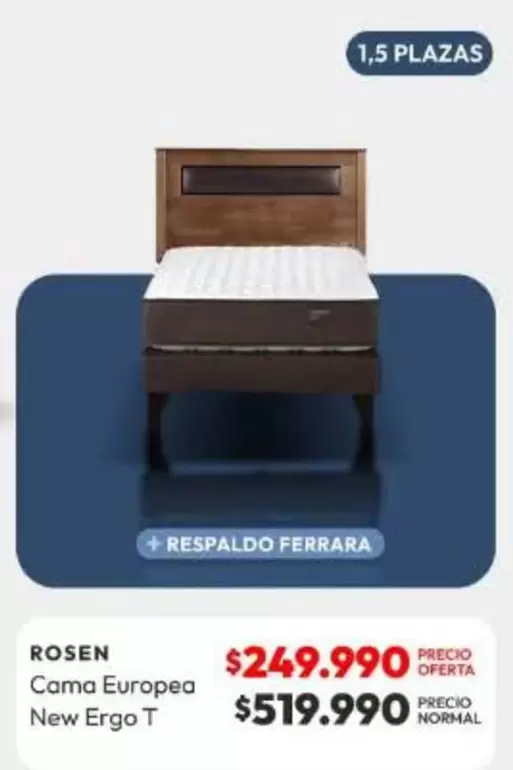 Rosen - Cama Europea New Ergo T
