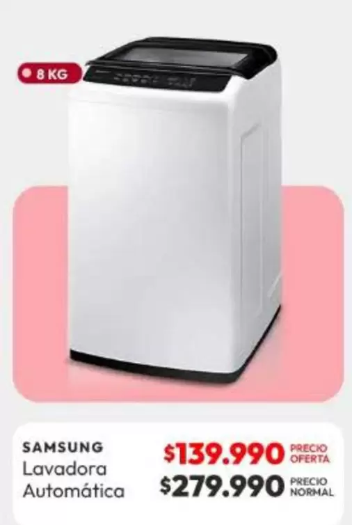 Samsung - Lavadora Automatica