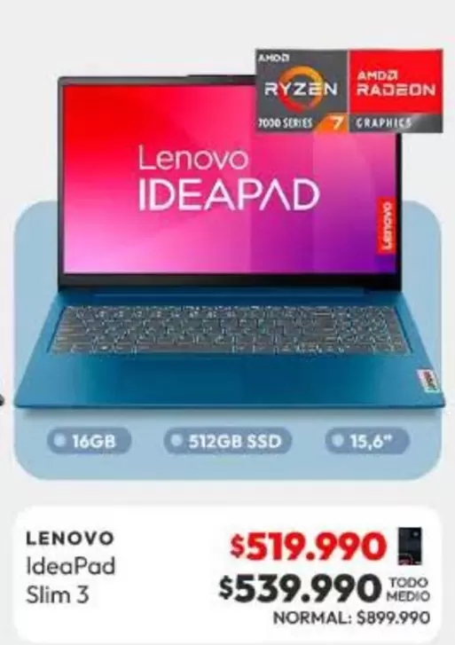 Lenovo - Ideapad Slim 3