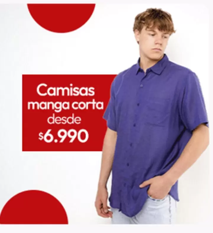Camisas Manga Corta