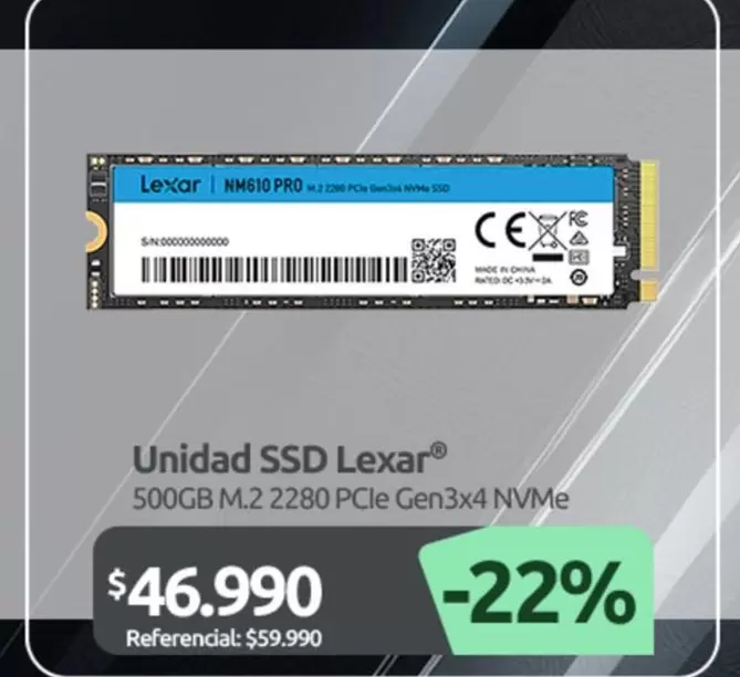 Lexar - Unidad Ssd