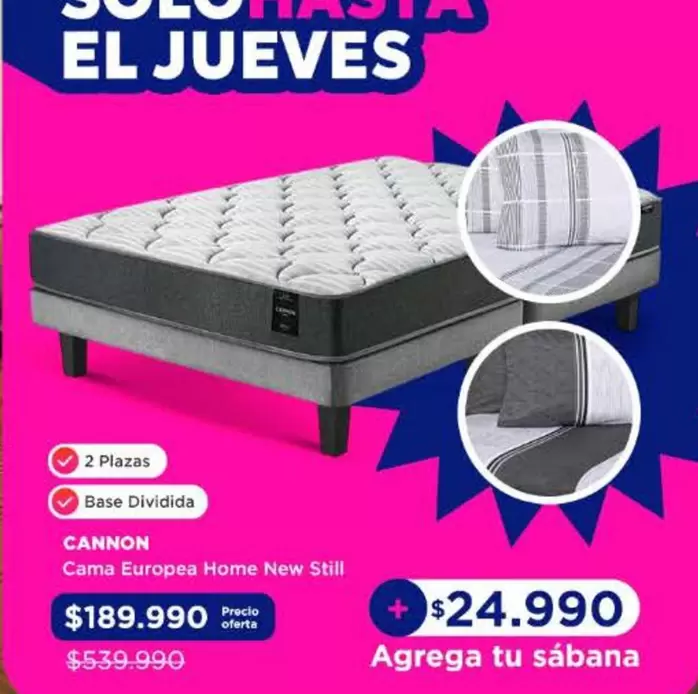 Cama Europea Home New Still