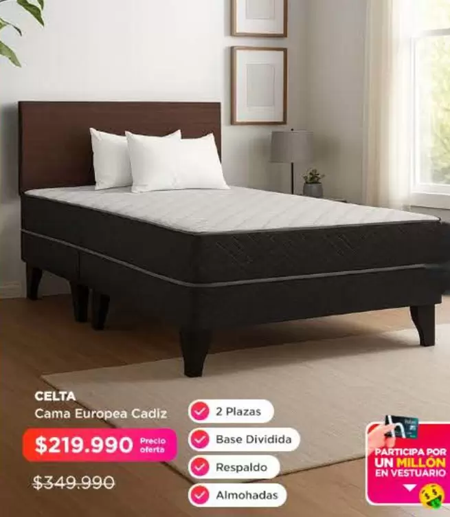 Celta - Cama Europa Cadiz