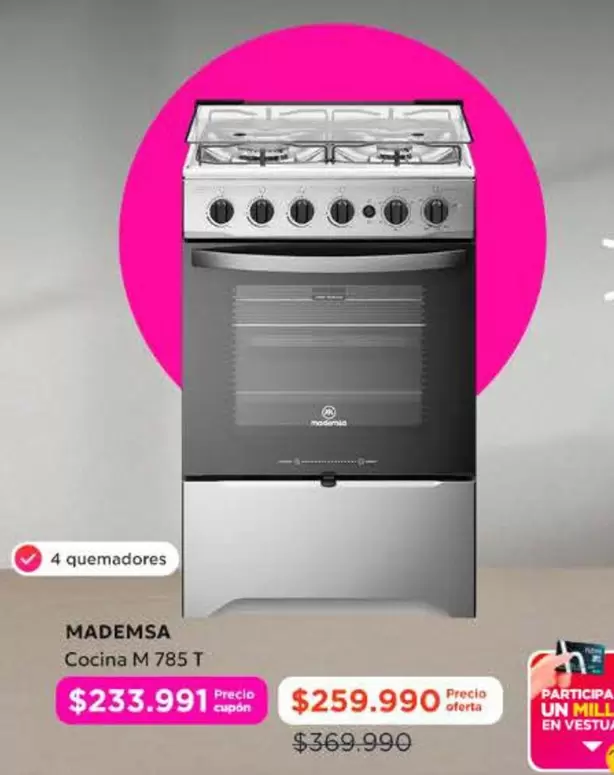 Mademsa - Cocina M 785 T