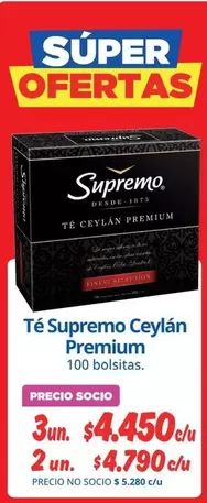 Ceylán - Té Supremo Premium