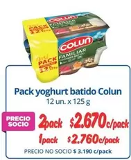 Colun - Pack Yoghurt Batido