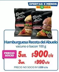 Abuelo - Hamburguesa Receta Del