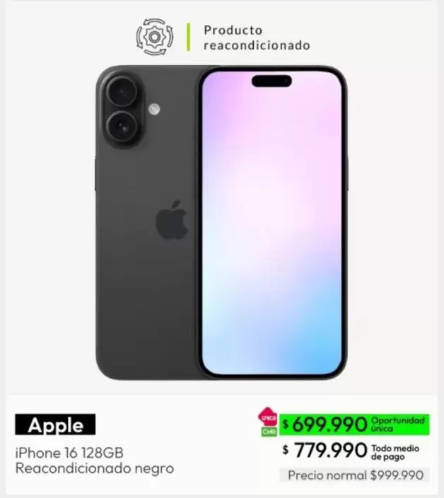 Apple - iPhone 16 128GB