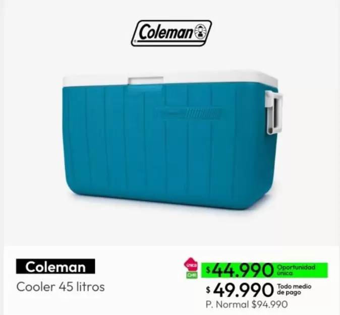 Coleman - Cooler 45 Litros