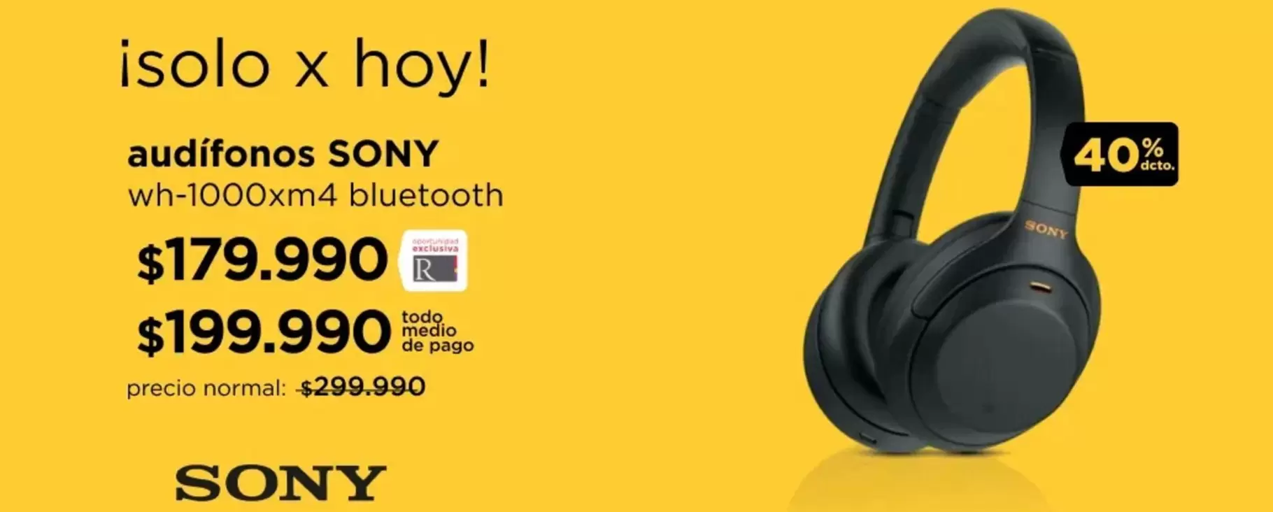 SONY - Audifonos Bluetooth