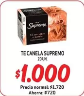 Té Supremo - Te Canela
