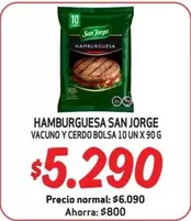 San Jorge - Hamburguesa  Vacuno Y Cerdo Bolsa