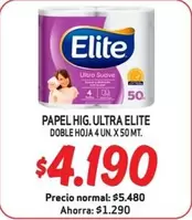 Elite - papel hig. ultra elite doble hoja