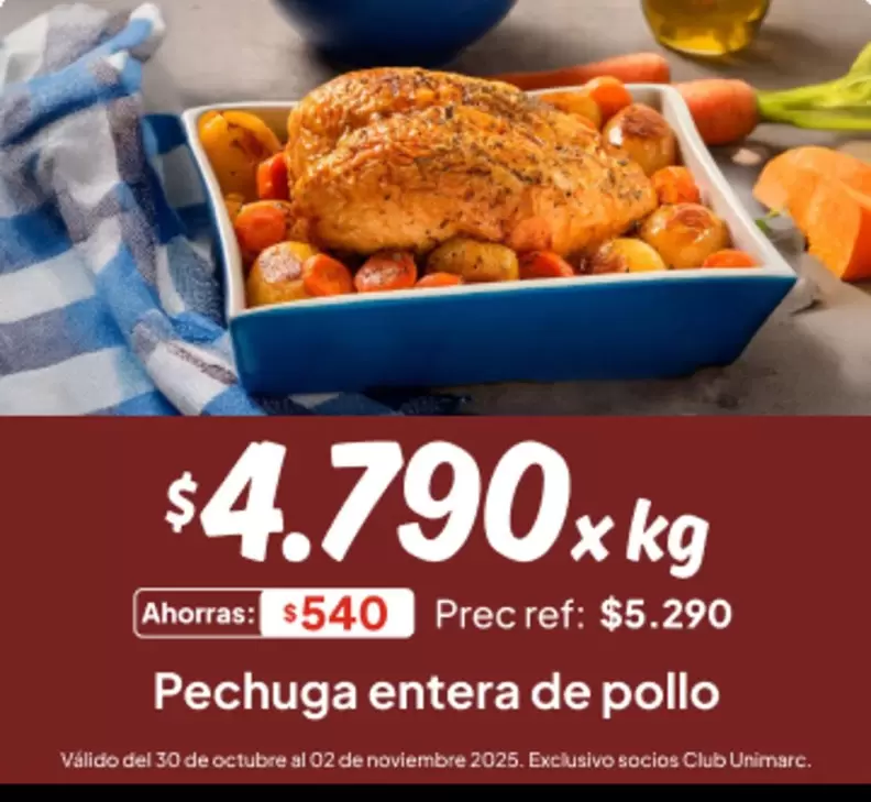 Club - Pechuga Entera De Pollo