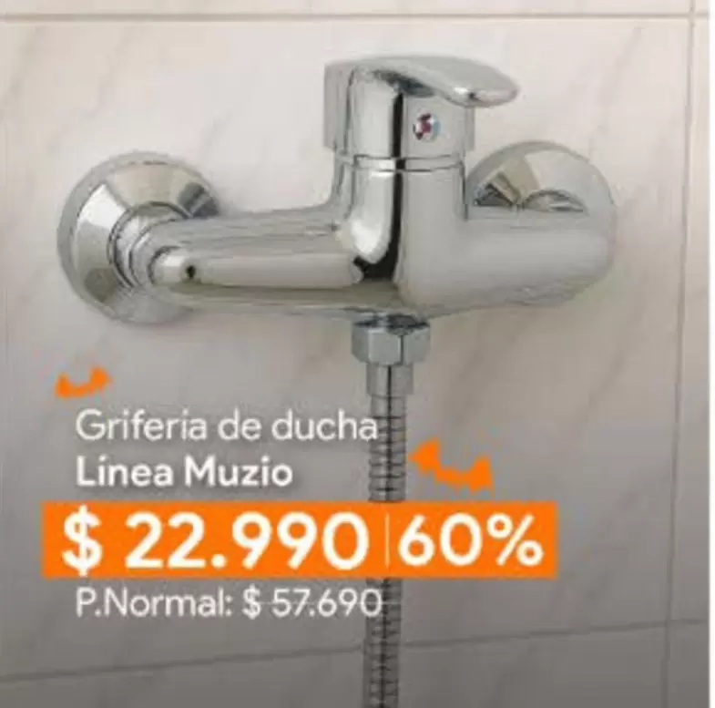 Griferia De Ducha Linea