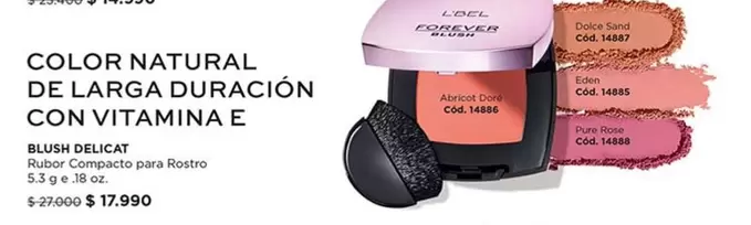 Color Natural De Larga Duracion Con Vitamina E