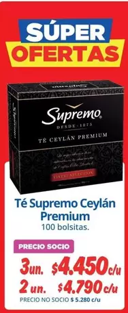 Ceylán - Té Supremo Premium