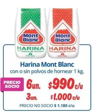 Mont Blanc - Harina Blanc