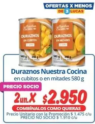 Duraznos Nuestra Cocina