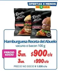 Abuelo - Hamburguesa Receta Del