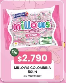 Colombina - Millows  50un