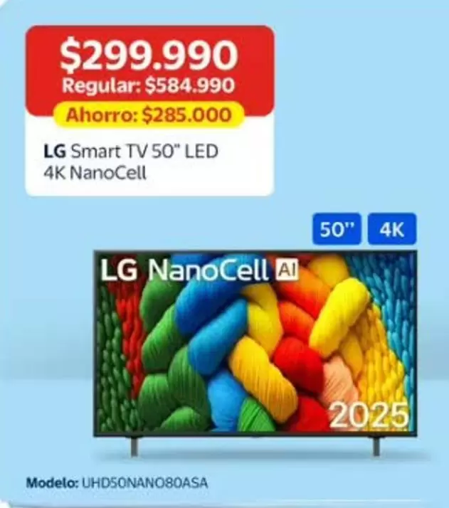 LG - Smart Tv 50" LED 4K NanoCell