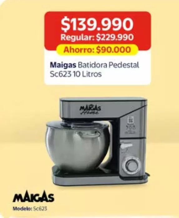 Maigas -  Batidora Pedestal