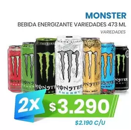 Monster   - Bebida Energizante