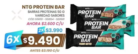 Ntg Protein Bar